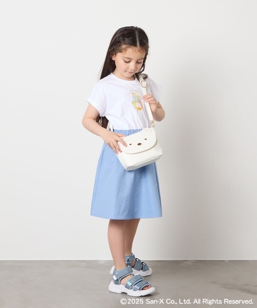 a.v.v（アーヴェヴェ）の「[KIDS]すみっコショルダー（ショルダーバッグ・キッズ・ダークインディゴブルー/ホワイト/ベージュ・120）」の12枚目の写真