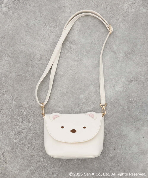 a.v.v（アーヴェヴェ）の「[KIDS]すみっコショルダー（ショルダーバッグ・キッズ・ダークインディゴブルー/ホワイト/ベージュ・120）」の16枚目の写真