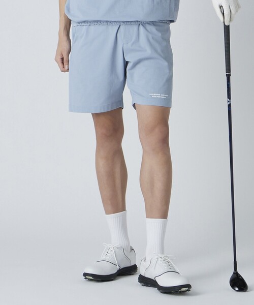【新品】ユナイテッドアローズゴルフショートパンツウィメンズスポーティ白M9号 UNITED ARROWS GOLF パンツ ウィメンズ メッシュ ショートパンツ
