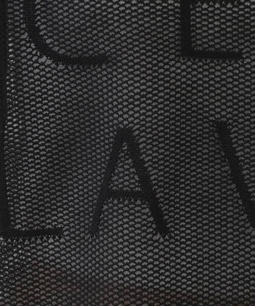 OPAQUE.CLIP(オペークドットクリップ)の「メッシュロゴニット【洗濯機洗い可】(ニット/セーター・レディース・ホワイト/ブラック/ブルー・38/40/42)」の11枚目の写真