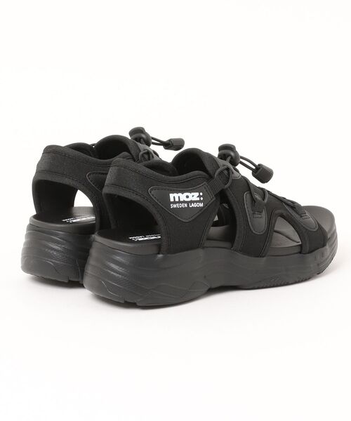 moz(モズ)の「【MOZ】モズ 厚底カバードスニーカーサンダル MZ-51102(サンダル・レディース・ベージュ/ホワイト/ブラック・M/L/LL/S)」の4枚目の写真