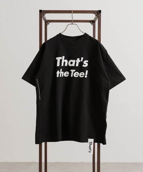 THE GOODLAND MARKET（ザグッドランドマーケット）の「『一部別注カラー』That’s　The Tee Thats（Tシャツ/カットソー・メンズ・ホワイト/ブラック/ベージュ・MEDIUM/LARGE/X-LARGE）」の2枚目の写真