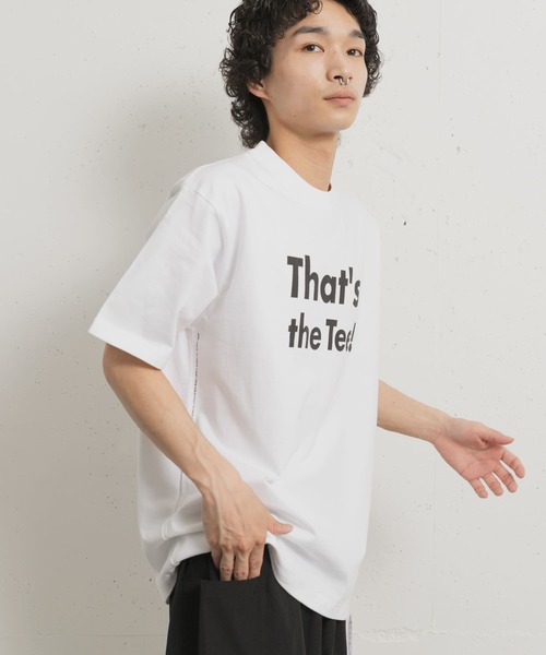 THE GOODLAND MARKET（ザグッドランドマーケット）の「『一部別注カラー』That’s　The Tee Thats（Tシャツ/カットソー・メンズ・ホワイト/ブラック/ベージュ・MEDIUM/LARGE/X-LARGE）」の7枚目の写真