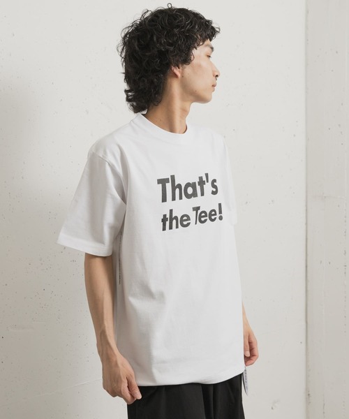 THE GOODLAND MARKET（ザグッドランドマーケット）の「『一部別注カラー』That’s　The Tee Thats（Tシャツ/カットソー・メンズ・ホワイト/ブラック/ベージュ・MEDIUM/LARGE/X-LARGE）」の10枚目の写真