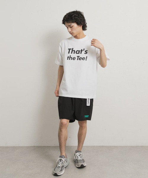 THE GOODLAND MARKET（ザグッドランドマーケット）の「『一部別注カラー』That’s　The Tee Thats（Tシャツ/カットソー・メンズ・ホワイト/ブラック/ベージュ・MEDIUM/LARGE/X-LARGE）」の11枚目の写真