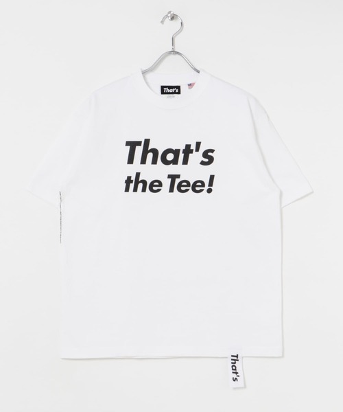 THE GOODLAND MARKET（ザグッドランドマーケット）の「『一部別注カラー』That’s　The Tee Thats（Tシャツ/カットソー・メンズ・ホワイト/ブラック/ベージュ・MEDIUM/LARGE/X-LARGE）」の14枚目の写真