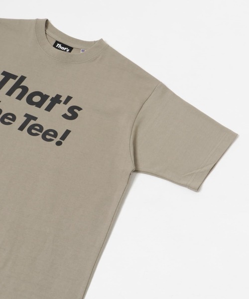 THE GOODLAND MARKET（ザグッドランドマーケット）の「『一部別注カラー』That’s　The Tee Thats（Tシャツ/カットソー・メンズ・ホワイト/ブラック/ベージュ・MEDIUM/LARGE/X-LARGE）」の17枚目の写真