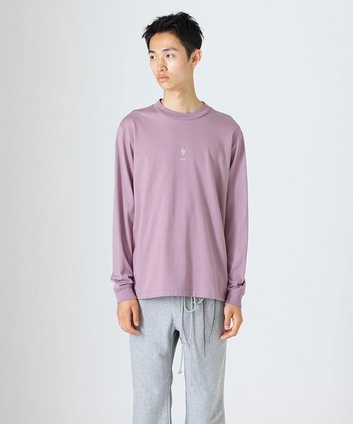 DIET BUTCHER（ダイエットブッチャー）の「DIET BUTCHER/ダイエットブッチャー long sleeve T-shirt (finger) 長袖Tシャツ（Tシャツ/カットソー・メンズ・オレンジ系その他/ホワイト・3/2/1）」の10枚目の写真