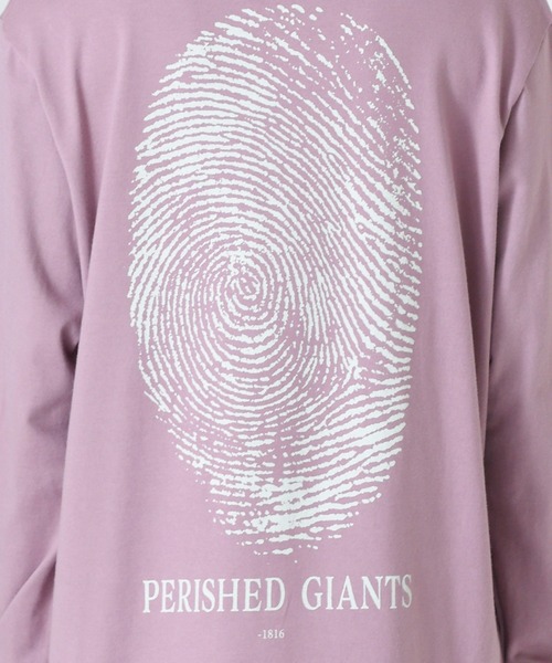 DIET BUTCHER（ダイエットブッチャー）の「DIET BUTCHER/ダイエットブッチャー long sleeve T-shirt (finger) 長袖Tシャツ（Tシャツ/カットソー・メンズ・オレンジ系その他/ホワイト・3/2/1）」の9枚目の写真