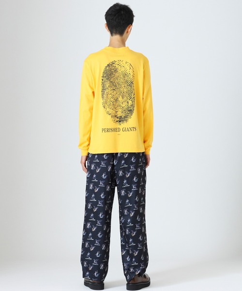 DIET BUTCHER（ダイエットブッチャー）の「DIET BUTCHER/ダイエットブッチャー long sleeve T-shirt (finger) 長袖Tシャツ（Tシャツ/カットソー・メンズ・オレンジ系その他/ホワイト・3/2/1）」の17枚目の写真