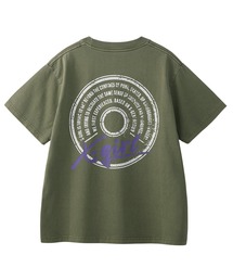 PIGMENT DYED CIRCLE TEXT LOGO S/S TEE