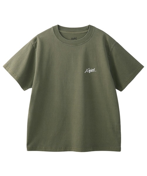 tシャツ PIGMENT DISTRESSED CIRCLE LOGO S/S TEE レディース メンズ PIGMENT DISTRESSED CIRCLE LOGO S/S TEE（Tシャツ/カットソー