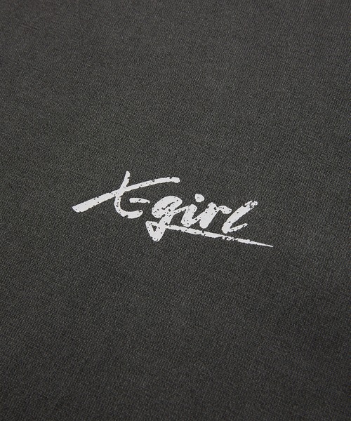 PIGMENT DYED CIRCLE TEXT LOGO S/S TEE（Tシャツ/カットソー