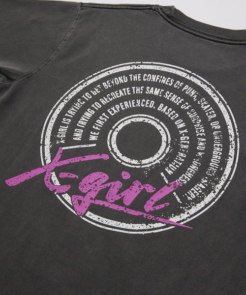 tシャツ PIGMENT DYED CIRCLE TEXT LOGO S/S TEE レディース メンズ PIGMENT DYED CIRCLE TEXT LOGO S/S TEE（Tシャツ/カットソー