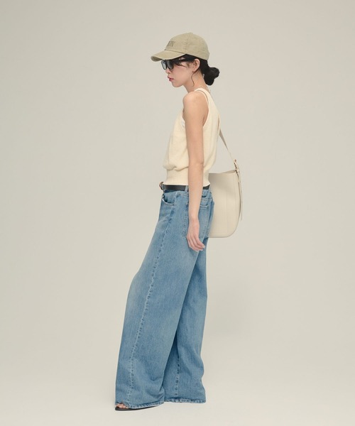 eL(エル)の「【eL】9G Boucle NS/491048(ニット/セーター・レディース・アイボリー/ブラック・FREE)」の4枚目の写真