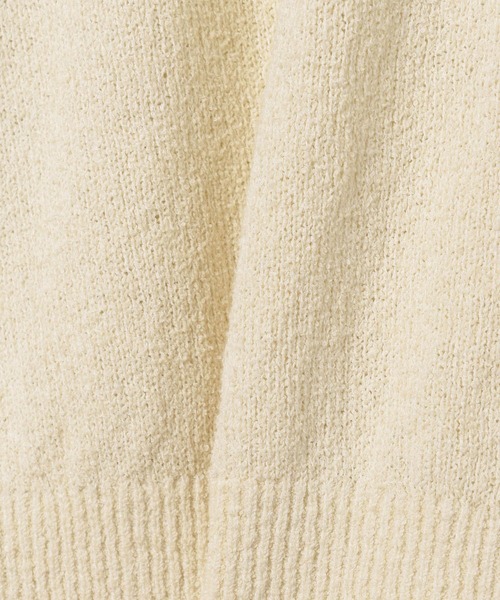eL(エル)の「【eL】9G Boucle NS/491048(ニット/セーター・レディース・アイボリー/ブラック・FREE)」の20枚目の写真