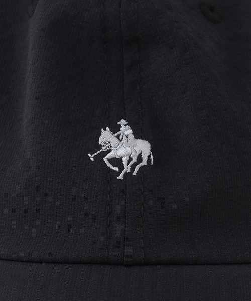 POLO BCS(ポロ ビーシーエス)の「【POLO BCS/ポロ ビーシーエス別注】サッカーストライプロゴ刺繍キャップ(キャップ・レディース・キナリ/グレー系その他/ネイビー・FREE)」の20枚目の写真