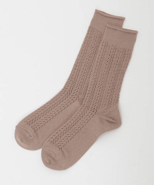 martinique（マルティニーク）の「【CONLEAD /コンリード】Lace Short（一部別注カラー）（ソックス/靴下・レディース・ライトグレー/ネイビー/ベージュ・FREE）」の8枚目の写真