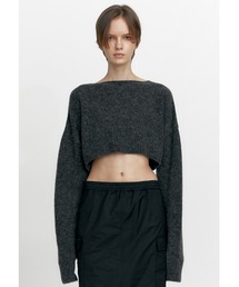 STUDIOTABLE（スタジオテーブル）の「STUDIOTABLE/スタジオテーブル BOLERO CROPPED KNIT ２way ニット ボレロ ショート丈 セーター（ニット/セーター）」