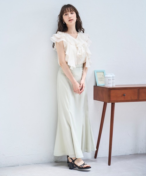定価42,900円　CFCL 新作　マーメイドスカート FLUTED GLITTER MERMAID SKIRT