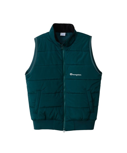 Champion Golf(チャンピオンゴルフ)の「【Champion/チャンピオン】メンズ GOLF ジップベスト(ベスト・メンズ・ブラック/ネイビー/グリーン・X-LARGE/LARGE/MEDIUM)」の2枚目の写真