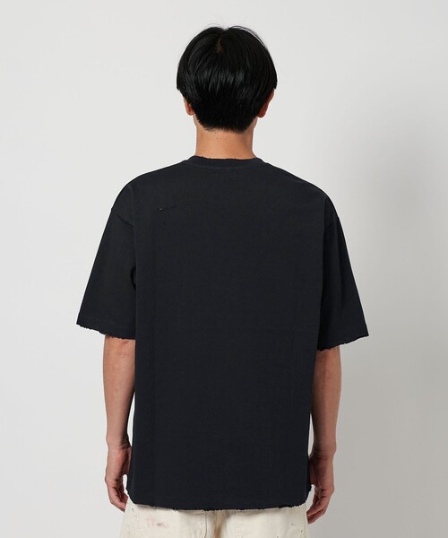 BEAUTY&YOUTH UNITED ARROWS（ビューティーアンドユースユナイテッドアローズ）の「クラッシュ Tシャツ（Tシャツ/カットソー・メンズ・ホワイト/ブラック/コバルトブルー・XL/S/L/M）」の12枚目の写真