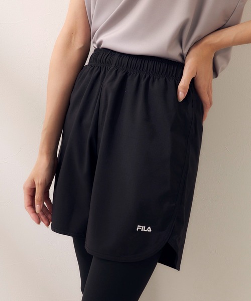 FILA（フィラ）の「マルチウェイ セットアップ 3点セット (ラッシュガード / フィットネスフェア)（ラッシュガード・レディース・ホワイト系/ダークパープル/ミント/ベージュ/グレー系/ブラック×ピンク・SMALL/MEDIUM/X-LARGE/LARGE/XXXX-LARGE/XXX-LARGE/XX-LARGE）」の13枚目の写真