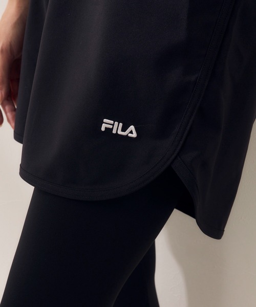 FILA（フィラ）の「マルチウェイ セットアップ 3点セット (ラッシュガード / フィットネスフェア)（ラッシュガード・レディース・ホワイト系/ダークパープル/ミント/ベージュ/グレー系/ブラック×ピンク・SMALL/MEDIUM/X-LARGE/LARGE/XXXX-LARGE/XXX-LARGE/XX-LARGE）」の14枚目の写真