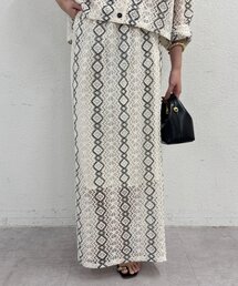 LOUNGEDRESS｜ラウンジドレスのスカート（ホワイト/白色系）通販