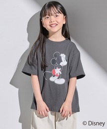 for/c（フォーシー）の「DISNEY MICKEY MOUSE / Tシャツ（キッズ）（タイプB）【サスティナブル】（Tシャツ/カットソー）」