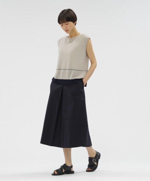 未使用　MargaretHowell　コットンスカート MARGARET HOWELL - 【未使用品】マーガレットハウエル ハーフ