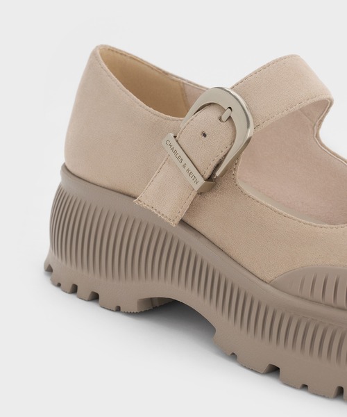 Darra ダラ リジッドソールプラットフォームメリージェーン（パンプス