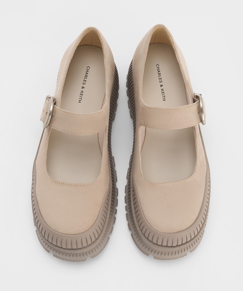 Darra ダラ リジッドソールプラットフォームメリージェーン