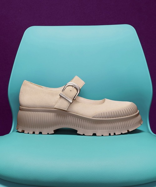 Darra ダラ リジッドソールプラットフォームメリージェーン