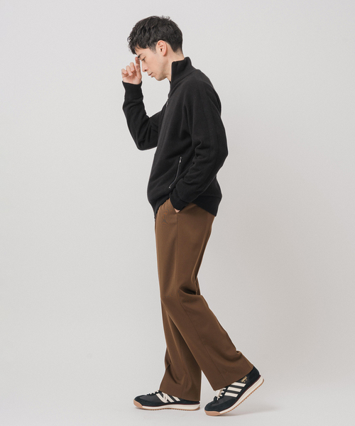 EDIFICE(エディフィス)の「ウールドビー カルゼ パンツ(スラックス・メンズ・ブラウン/ブラック/アーミー・SMALL/MEDIUM/LARGE)」の6枚目の写真