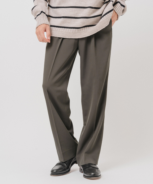 EDIFICE(エディフィス)の「ウールドビー カルゼ パンツ(スラックス・メンズ・ブラウン/ブラック/アーミー・SMALL/MEDIUM/LARGE)」の17枚目の写真