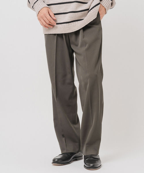 EDIFICE(エディフィス)の「ウールドビー カルゼ パンツ(スラックス・メンズ・ブラウン/ブラック/アーミー・SMALL/MEDIUM/LARGE)」の18枚目の写真