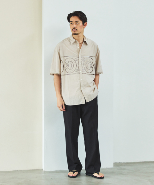 EDIFICE(エディフィス)の「ウールドビー カルゼ パンツ(スラックス・メンズ・ブラウン/ブラック/アーミー・SMALL/MEDIUM/LARGE)」の22枚目の写真