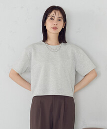 ラメ スウェット Tシャツ