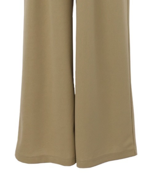 select MOCA Et（セレクトモカエト）の「【Et】Cut-out Georgette Blouse Pants Set（セットアップ・レディース・チャコール/ベージュ/ブラウン・LARGE/MEDIUM）」の19枚目の写真