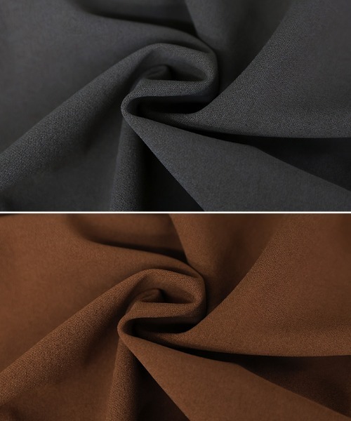 select MOCA Et（セレクトモカエト）の「【Et】Cut-out Georgette Blouse Pants Set（セットアップ・レディース・チャコール/ベージュ/ブラウン・LARGE/MEDIUM）」の20枚目の写真