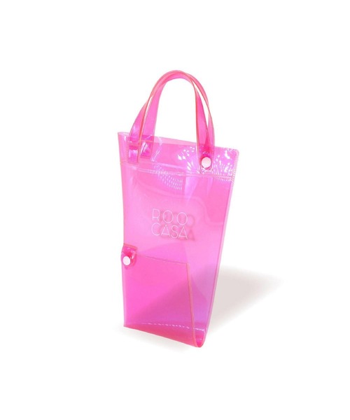 ROOTOTE(ルートート)の「ルートート / 折り畳み傘用トート / SN.CASA.オリ.クリアーA(折りたたみ傘・メンズ・スモークグレー/ブルー/イエロー/ピンク・FREE)」の5枚目の写真