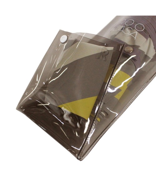 ROOTOTE(ルートート)の「ルートート / 折り畳み傘用トート / SN.CASA.オリ.クリアーA(折りたたみ傘・メンズ・スモークグレー/ブルー/イエロー/ピンク・FREE)」の12枚目の写真