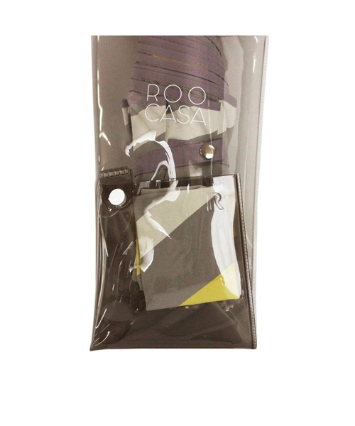 ROOTOTE(ルートート)の「ルートート / 折り畳み傘用トート / SN.CASA.オリ.クリアーA(折りたたみ傘・メンズ・スモークグレー/ブルー/イエロー/ピンク・FREE)」の13枚目の写真