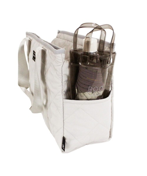 ROOTOTE(ルートート)の「ルートート / 折り畳み傘用トート / SN.CASA.オリ.クリアーA(折りたたみ傘・メンズ・スモークグレー/ブルー/イエロー/ピンク・FREE)」の14枚目の写真