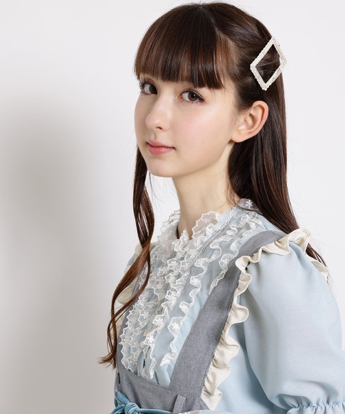 MILK(ミルク)の「フレーム ヘアーデコ(バレッタ/ヘアクリップ・レディース・B/A/C・FREE)」の6枚目の写真