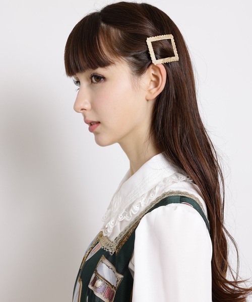 MILK(ミルク)の「フレーム ヘアーデコ(バレッタ/ヘアクリップ・レディース・B/A/C・FREE)」の7枚目の写真