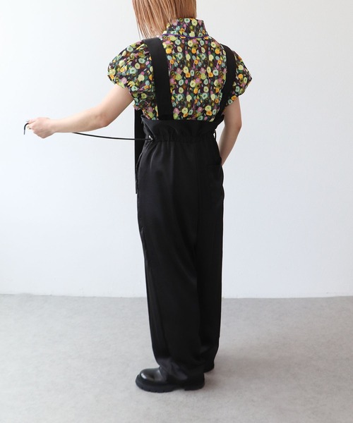 Cepica（セピカ）の「サテン3WAYサロペット（サロペット/オーバーオール・レディース・ブラック・FREE）」の9枚目の写真