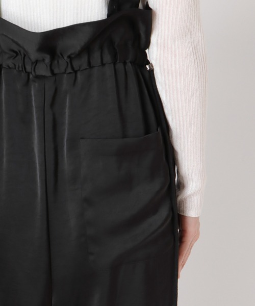 Cepica（セピカ）の「サテン3WAYサロペット（サロペット/オーバーオール・レディース・ブラック・FREE）」の13枚目の写真