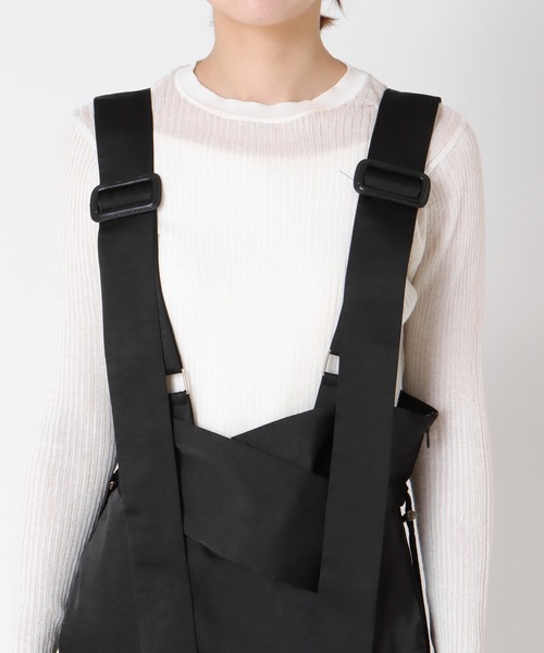 Cepica（セピカ）の「サテン3WAYサロペット（サロペット/オーバーオール・レディース・ブラック・FREE）」の14枚目の写真